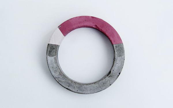 Color Block Concrete Bracelet Color Block Concrete Bracelet