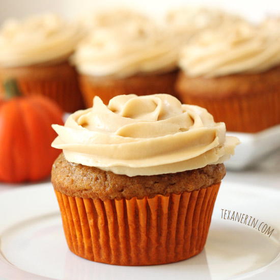Whole Grain Pumpkin Cupcakes Whole Grain Pumpkin Cupcakes