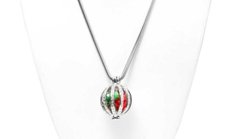 Christmas Ornament necklace