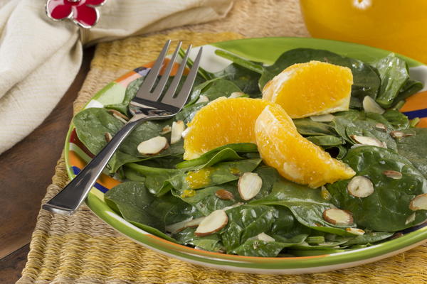 Mandarin Spinach Salad