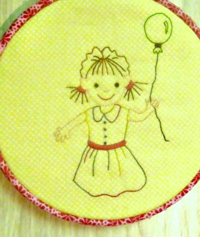Up, Up, and Away Free Embroidery Pattern