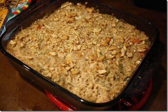Chicken Cashew Casserole Chicken Cashew Casserole