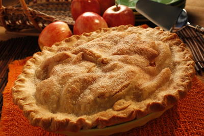 Piled-High Apple Pie