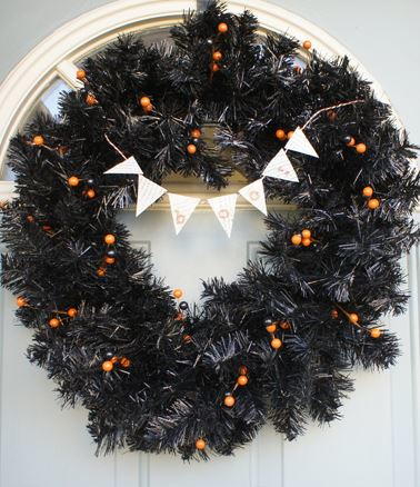 Glitter Halloween Wreath Glitter Halloween Wreath