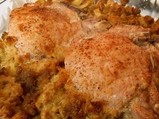 Stuffed Pork Chop Casserole Stuffed Pork Chop Casserole