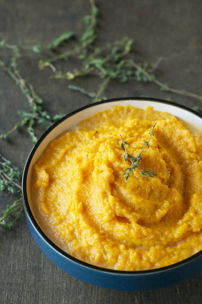 Savory Buttery Sage Mashed Sweet Potatoes Savory Buttery Sage Mashed Sweet Potatoes