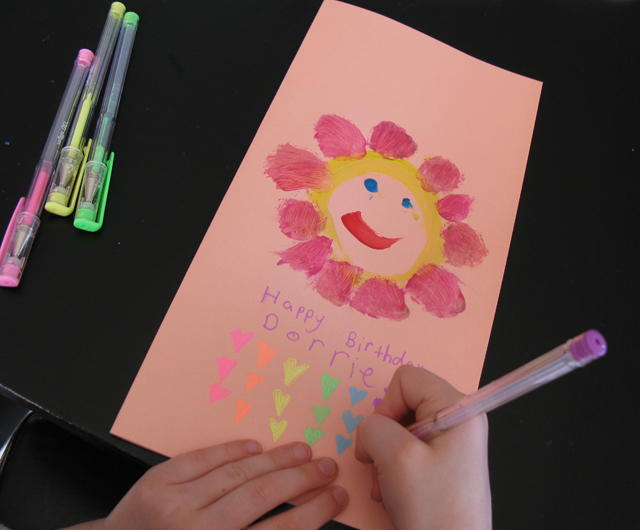 Easy Handmade Birthday Card | AllFreeKidsCrafts.com