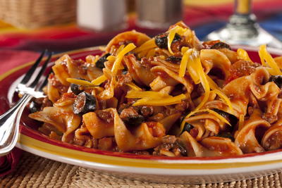 Mexican Beef and Noodles