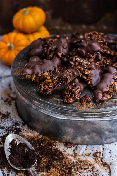 Coffee Roasted Chocolate Pumpkin Seeds Coffee Roasted Chocolate Pumpkin Seeds