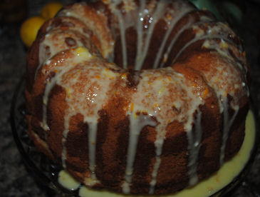 Cold Oven Orange Pound Cake