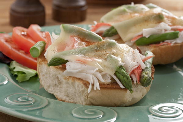 New England Cheesy Crab Melt New England Cheesy Crab Melt