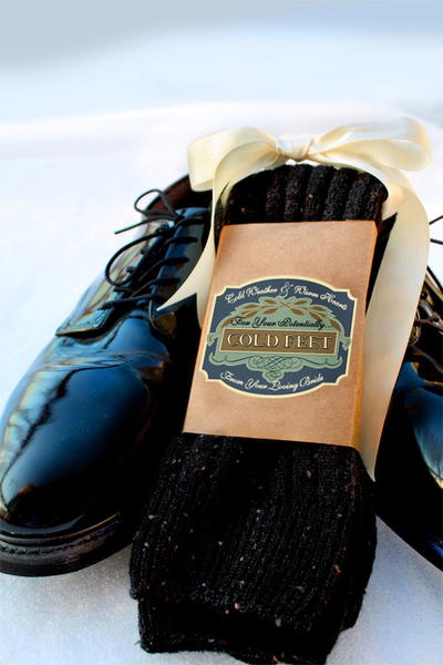 Cold Feet Groom Gift Cold Feet Groom Gift