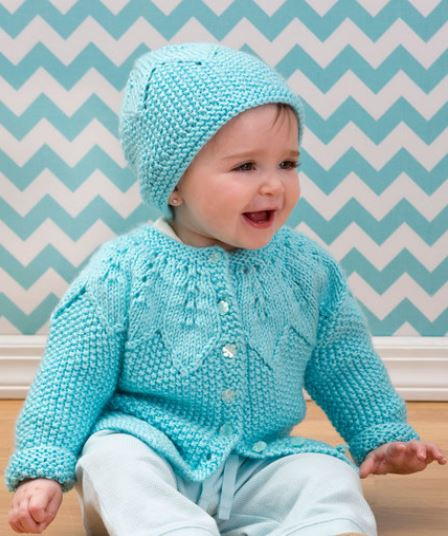 Seed Stitch Baby Set Seed Stitch Baby Set