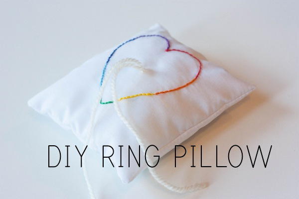 DIY Sweet Heart Ring Cushion DIY Sweet Heart Ring Cushion