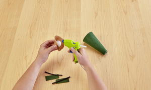 Christmas Trio Mantel Decor Christmas Trio Mantel Decor