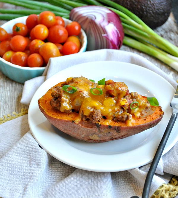 Taco-Stuffed Potatoes Taco-Stuffed Potatoes_1