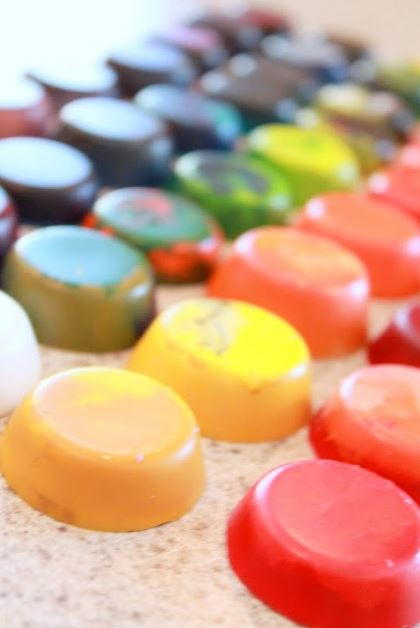 DIY Upcycled Crayons DIY Upcycled Crayons