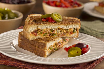 Pickled Pepper Popper Sandwich