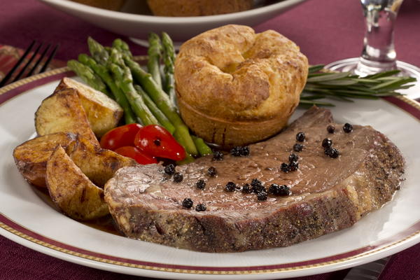 Pepper-Crusted Prime Rib