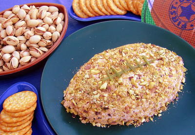 Pistachio Crusted Cheese Ball