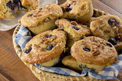 Blueberry Crumble Muffins