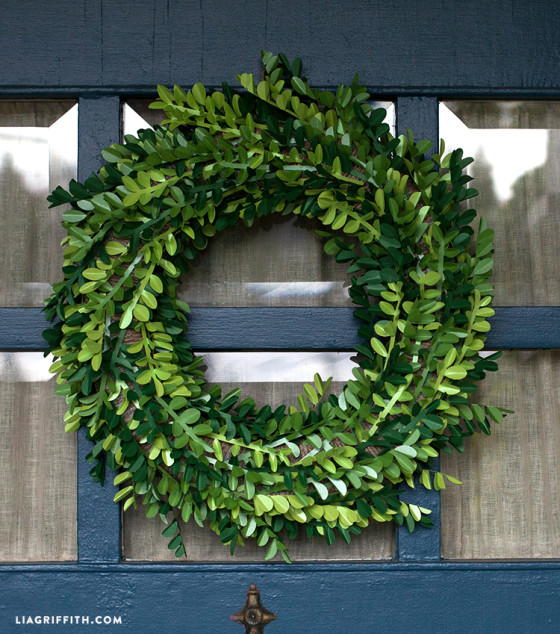 Sweet Spring Paper Wreath DIY Sweet Spring Paper Wreath DIY