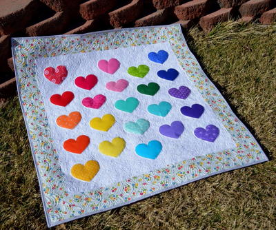Lovey Dovey Baby Quilt