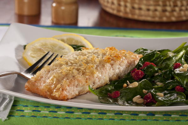 Potato-Crusted Salmon