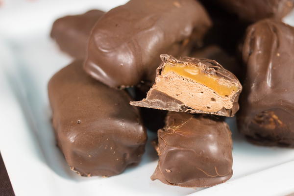 Homemade Milky Way Bars