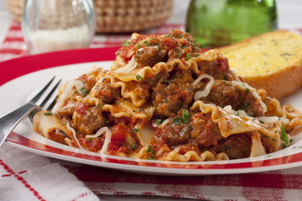 Quick Lasagna Toss Quick Lasagna Toss