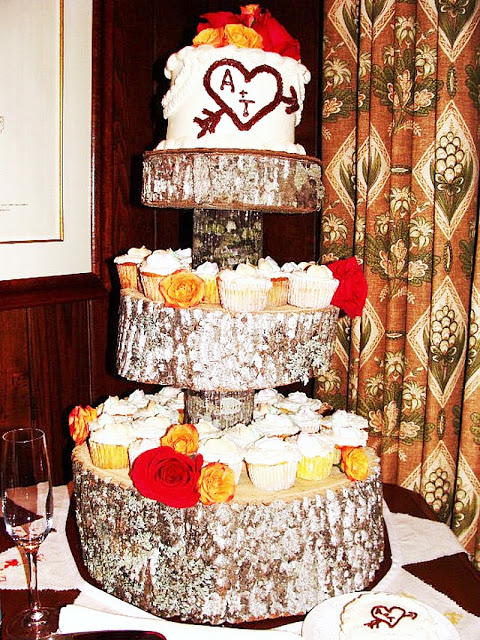 Woodland Wedding Cake Stand Woodland Wedding Cake Stand