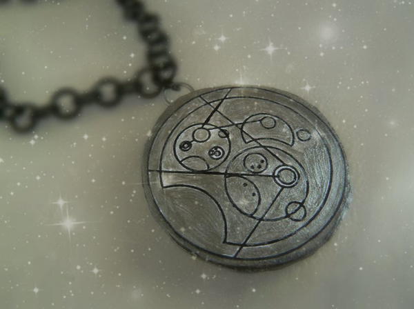 Doctor Who Inspired Gallifreyan Pendant Doctor Who Inspired Gallifreyan Pendant