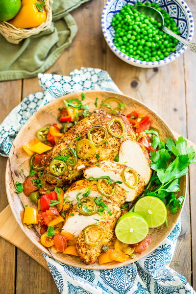 One Pan Mediterranean Chicken One Pan Mediterranean Chicken