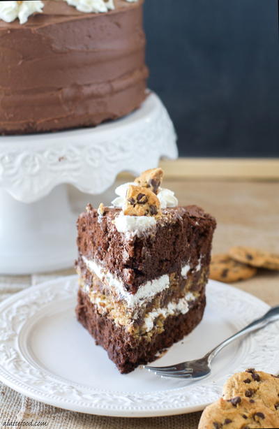 Double Chocolate Chip Cookie Cake Double Chocolate Chip Cookie Cake