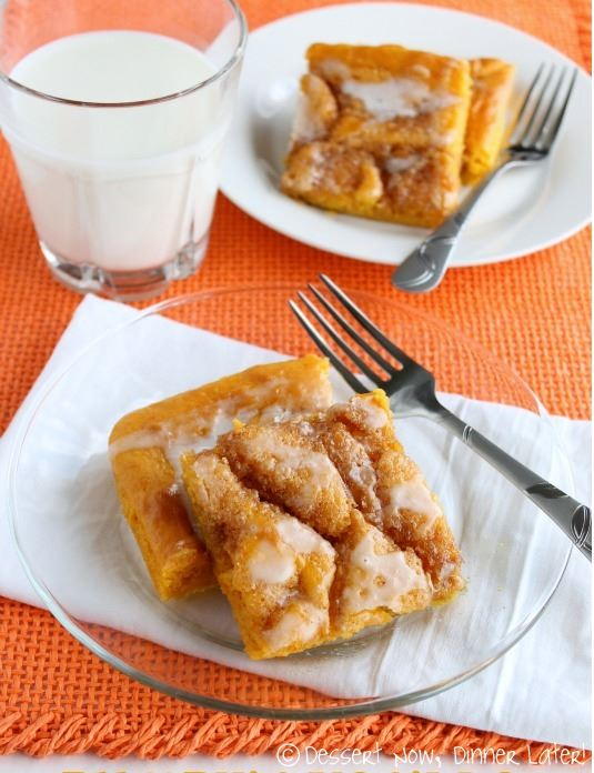 Pumpkin Cinnamon Roll Sheet Cake