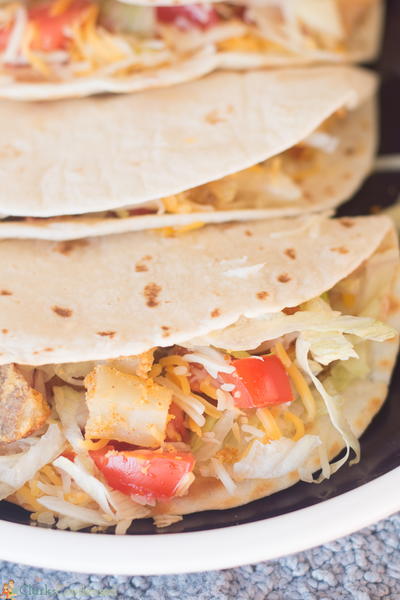 Taco Bell Spicy Potato Taco Copycat