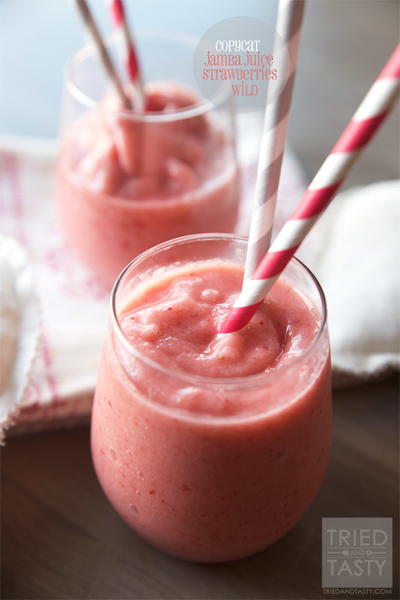 Jamba Juice Strawberries Wild Copycat