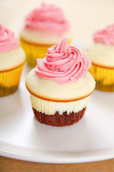 Neapolitan Cupcakes