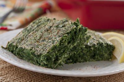 Really Simple Spinach Souffle