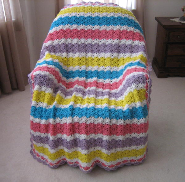 Summer's End Glow Crochet Blanket Summers End Glow Crochet Blanket