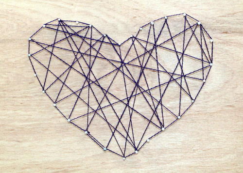 String Art on Wood String Art on Wood