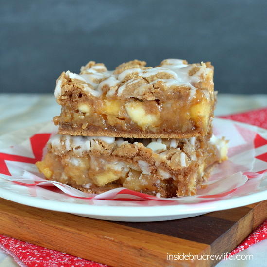 Gooey Caramel Apple Bars Gooey Caramel Apple Bars