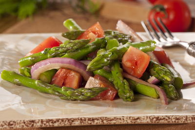 Asparagus and Tomato Salad