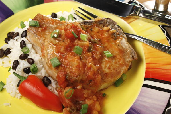 Salsa Pork Chops