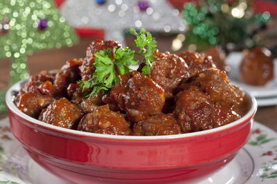 Saucy Cola Meatballs