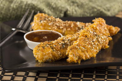 Sesame Chicken Fingers