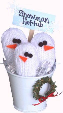 Snowman Hot Tub Snowman Hot Tub