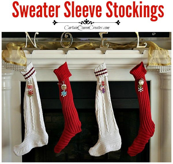 Sweater Sleeve Stocking DIY Sewing Pattern_2