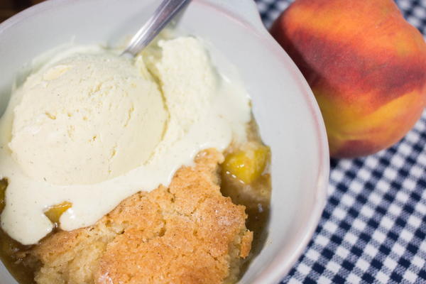 Southern Fresh Peach Cobbler