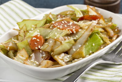 Our Favorite Cabbage Stir-Fry